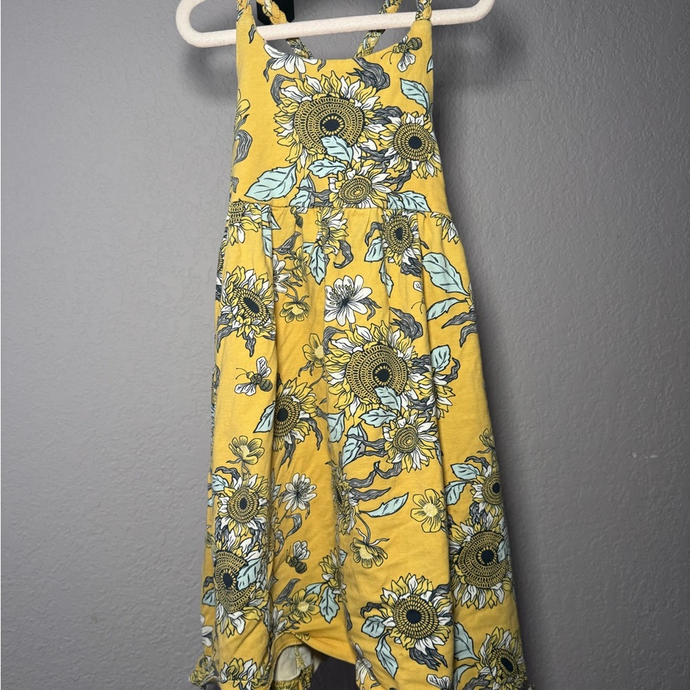 Artisan NY Yellow Floral Dress